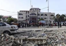 غزة - الهلال الأحمر يعلن انقطاع الاتصال مع مستشفى الأمل