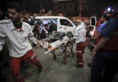 شهداء وجرحى أثناء انتظارهم المساعدات في غزة - أرشيف