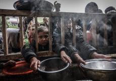 تكيات غذاء في غزة - تعبيرية