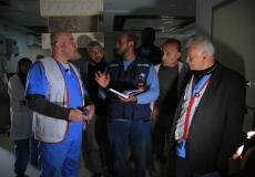 مستشفى العودة تل الزعتر تُعيد تشغيل بعض أقسامها التي توقفت عن العمل