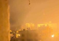 صحة غزة - الجيش الإسرائيلي قصف مباني وأحرق قسم الشرايين في مجمع الشفاء