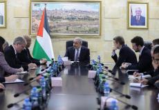 غزة حاضرة - تفاصيل اجتماع اشتية مع وفد من أعضاء الكونغرس الأمريكي