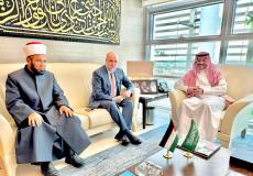 الهباش ونجم يلتقيان السفير السعودي غير المقيم لدى فلسطين
