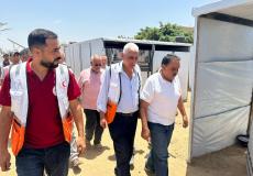 افتتاح مخيم " بسمة أمل" للأشخاص ذوي الإعاثة في دير البلح