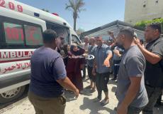 غزة - حصيلة شهداء وجرحى مجزرة النصيرات