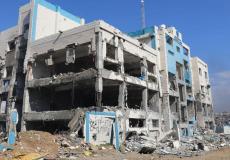 مدرسة أونروا كانت تؤوي نازحين في غزة
