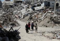 الدمار الواسع في قطاع غزة