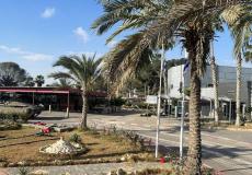 الدبابات الإسرائيلية في معبر رفح