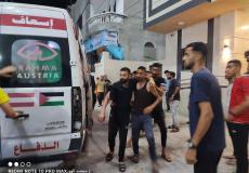 غزة – 3 شهداء من الدفاع المدني في قصف استهدف مقرهم بالنصيرات