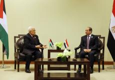 تفاصيل اجتماع الرئيس عباس ونظيره المصري في الأردن