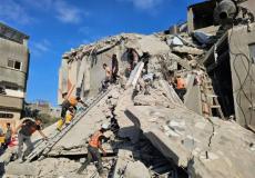 من آثار القصف الإسرائيلي على قطاع غزة - أرشيف