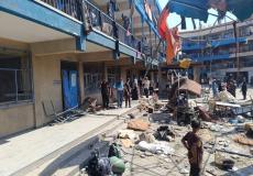 مجزرة مدرسة أبو عريبان – 13 شهيدا وإصابة 70 آخرين