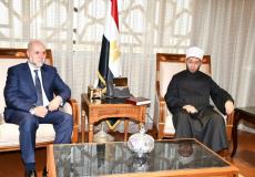 الهباش يلتقي وزير الأوقاف المصري