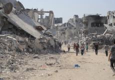 آثار العدوان الإسرائيلي على قطاع غزة