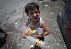 أزمة المياه في شمال قطاع غزة