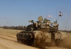 دبابة للجيش الإسرائيلي - تعبيرية