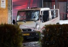 من مكان عملية التفجير بتل أبيب