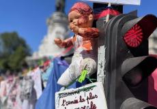 متظاهرون في باريس: إسرائيل تنظم أولمبياد الإبادة الجماعية في غزة