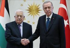 اردوغان والرئيس عباس