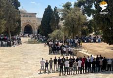 صلاة الجمعة في المسجد الأقصى اليوم