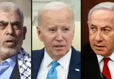 نتنياهو وبايدن والسنوار