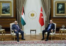 تفاصيل اجتماع الرئيس عباس مع أردوغان
