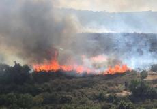 حرائق شمال إسرائيل