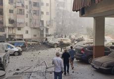 القصف على لبنان