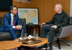 وزير الأمن الإسرائيلي يوآف غالانت