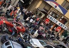 من موقع أحد الانفجارات في الضاحية الجنوبية لبيروت