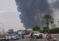 قصف في اليمن