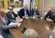 حسين الشيخ يلتقي المجلس الاستشاري لحركة فتح.JPG
