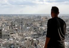 الدمار في غزة - تعبيرية