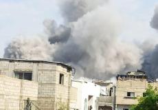 القصف الإسرائيلي على النصيرات
