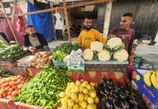 تحديد أسعار الخضروات في أسواق غزة 