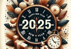 كلام حلو بمناسبة رأس السنة 2025