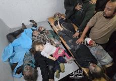 غزة – 12 شهيدا بينهم 7 أطفال بقصف منزل في جباليا