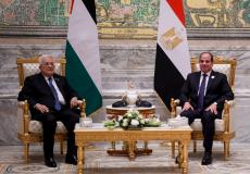 تفاصيل اجتماع الرئيس عباس مع نظيره المصري بمصر
