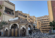 الدمار في جامعة الأزهر في ظل الحرب على غزة