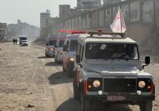 مركبات الهلال الأحمر الفلسطيني