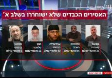 5 أسرى لن تفرج عنهم إسرائيل بالمرحلة الأولى