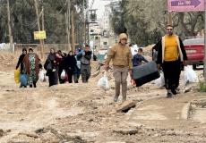 نزوح أهالي مخيم جنين بالضفة