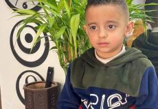 أحد الأطفال الشهداء في الغارة على طمون بطوباس