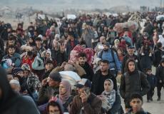 عودة العائلات إلى منازلها في شمال قطاع غزة