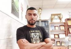 استشهاد المعتقل الإداري معتز أبو زنيد
