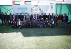 وفد من حماس يزور المستشفى الميداني الإماراتي في غزة