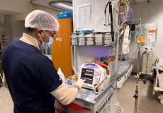 قسم الولادة في مستشفى الأمل بخان يونس