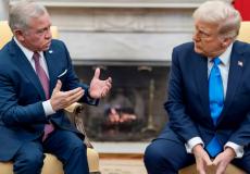 ترامب وملك الأردن عبدالله الثاني