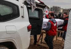 الصليب الأحمر يتسلم جثامين إسرائيل