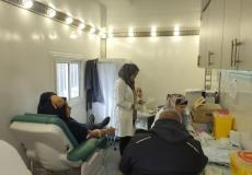 عمليات التبرع بالدم في الضفة لأهالي قطاع غزة